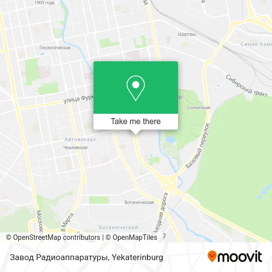 Завод Радиоаппаратуры map