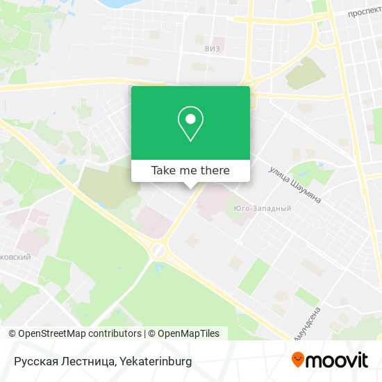 Русская Лестница map