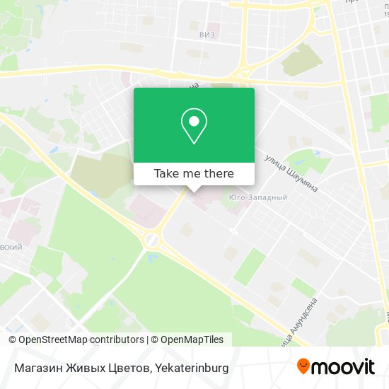 Магазин Живых Цветов map
