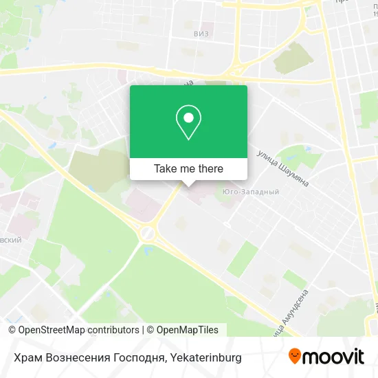 Храм Вознесения Господня map