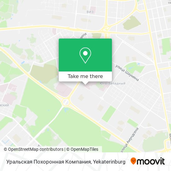 Уральская Похоронная Компания map