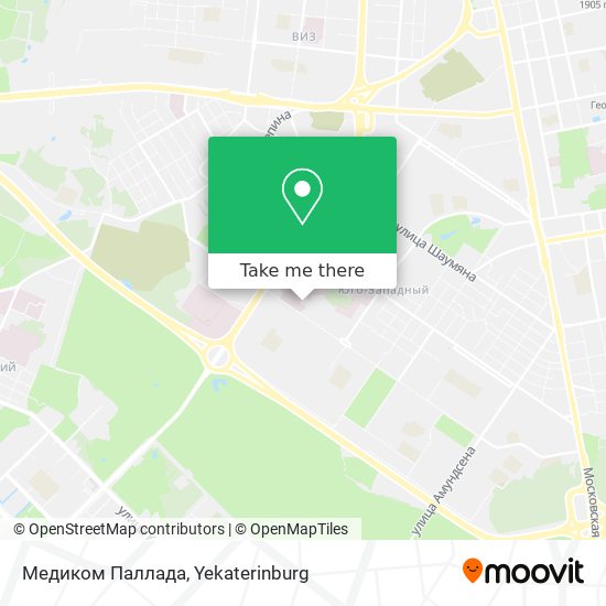 Медиком Паллада map
