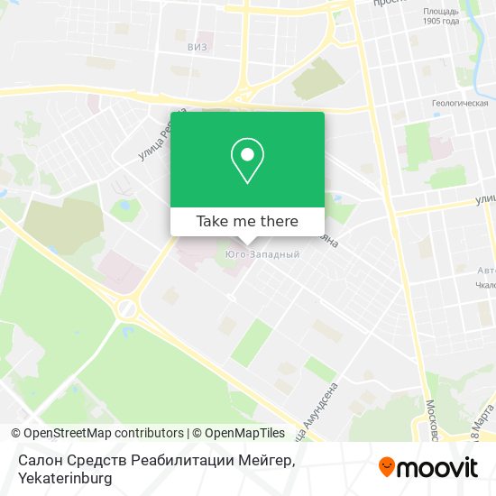 Салон Средств Реабилитации Мейгер map