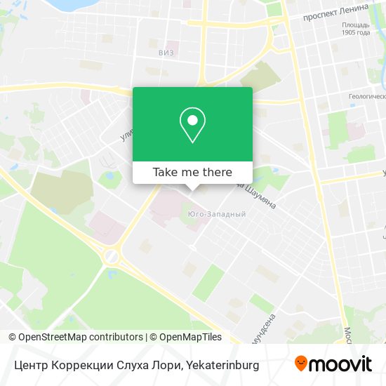 Центр Коррекции Слуха Лори map