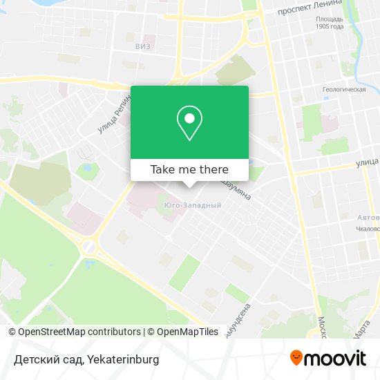 Детский сад map