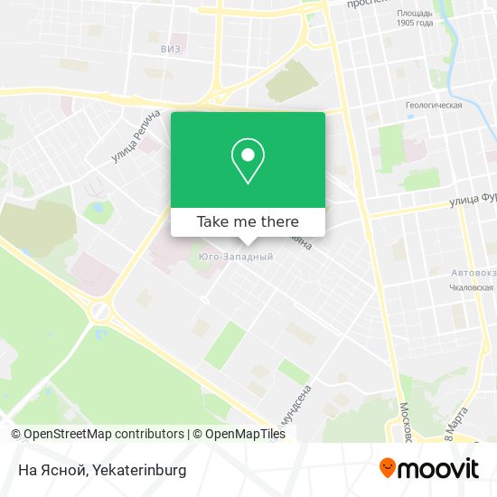 На Ясной map