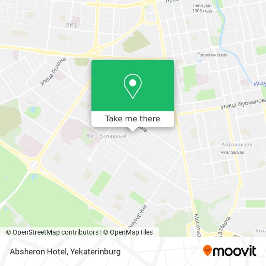 Absheron Hotel map