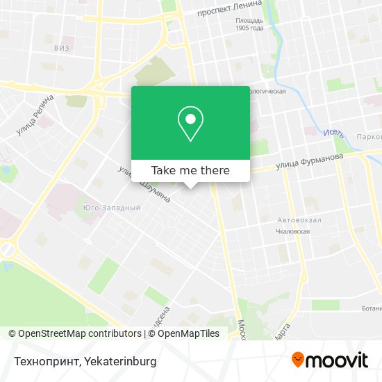 Технопринт map