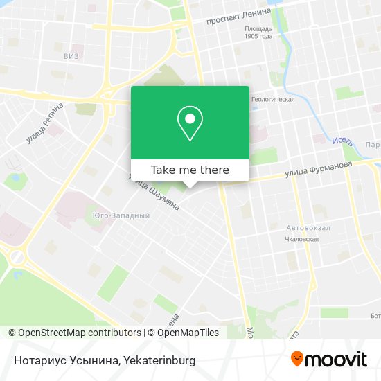 Нотариус Усынина map