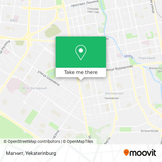 Магнит map