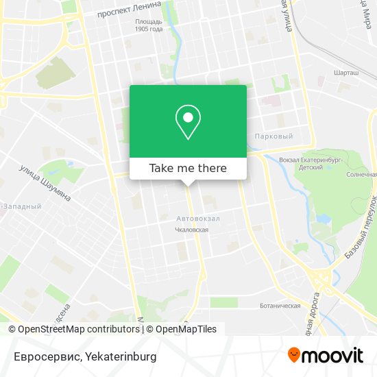 Евросервис map