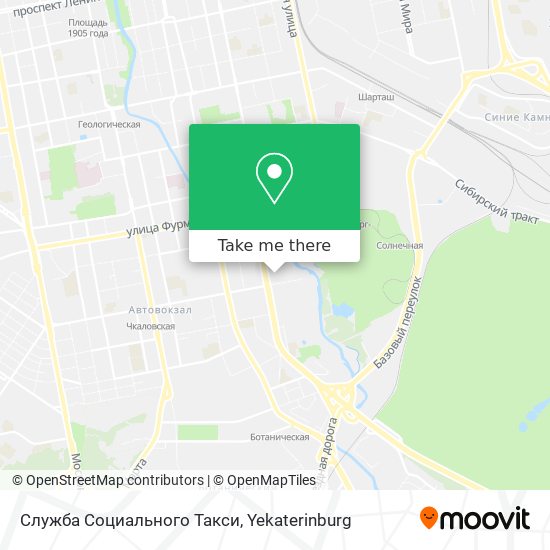 Служба Социального Такси map