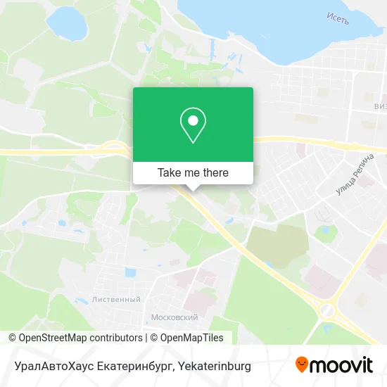 УралАвтоХаус Екатеринбург map