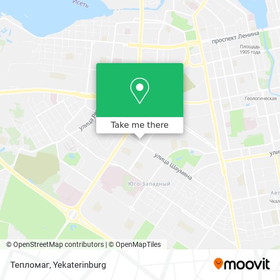 Тепломаг map