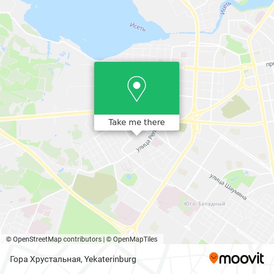 Гора Хрустальная map