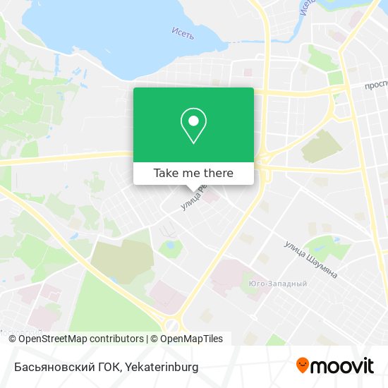 Басьяновский ГОК map