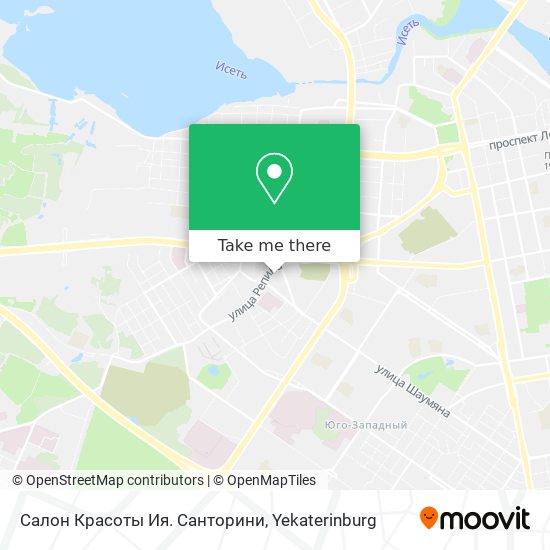 Салон Красоты Ия. Санторини map