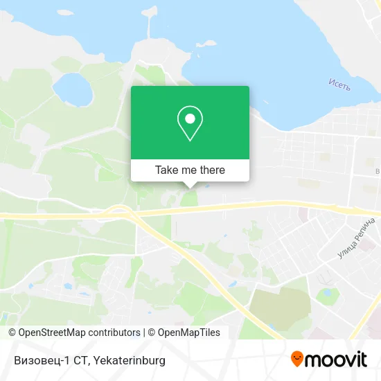 Визовец-1 СТ map