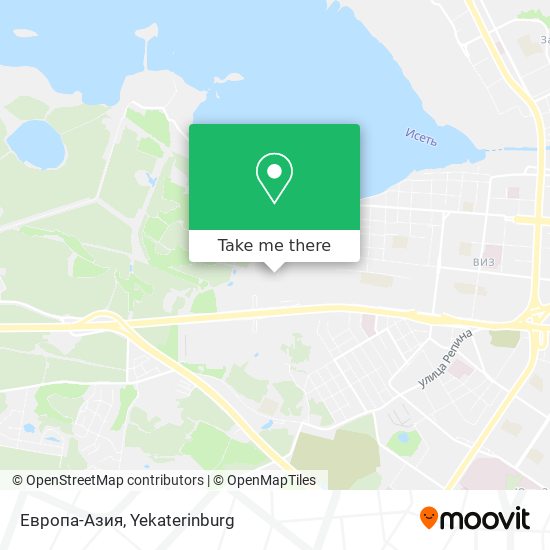 Европа-Азия map
