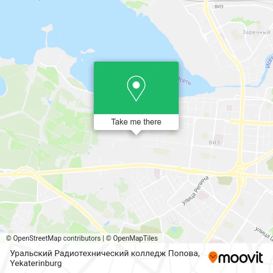 Уральский Радиотехнический колледж Попова map