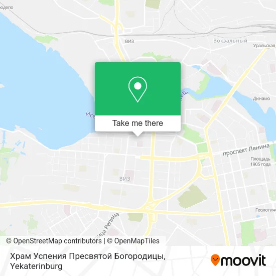 Храм Успения Пресвятой Богородицы map