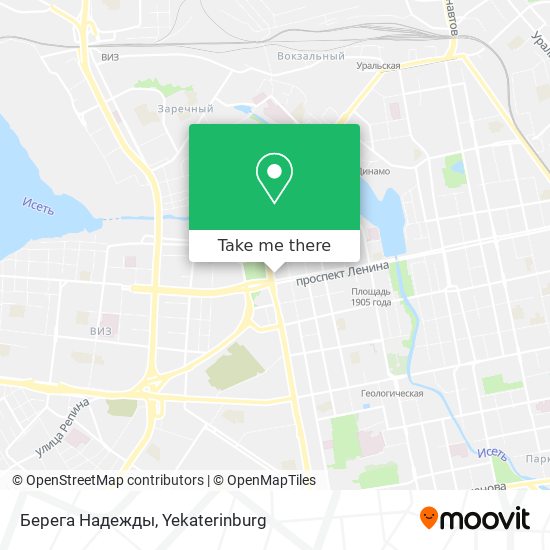 Берега Надежды map