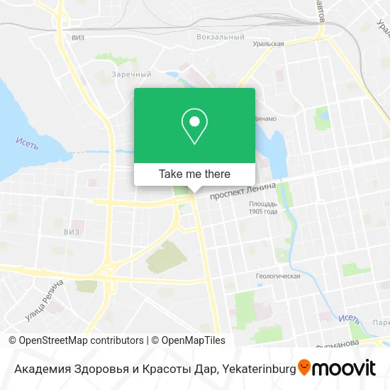 Академия Здоровья и Красоты Дар map