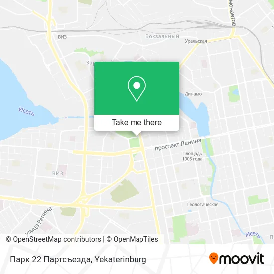 Парк 22 Партсъезда map