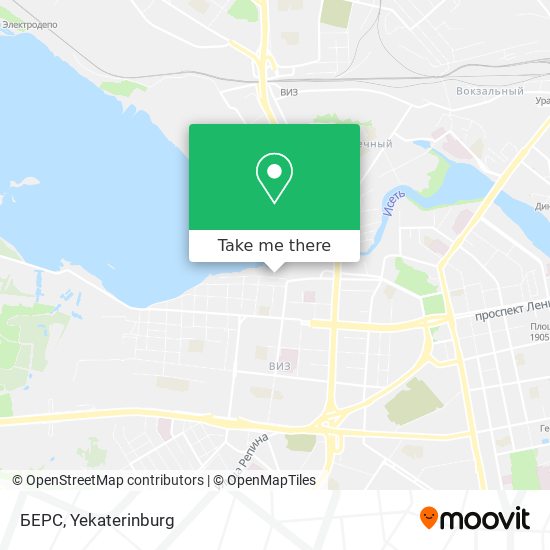 БЕРС map