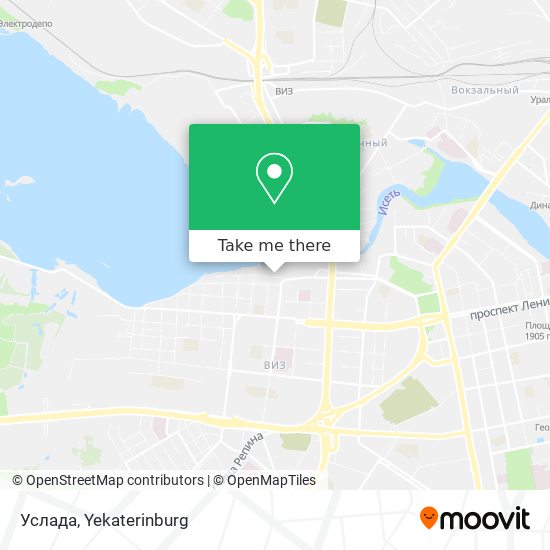 Услада map