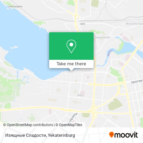 Изящные Сладости map