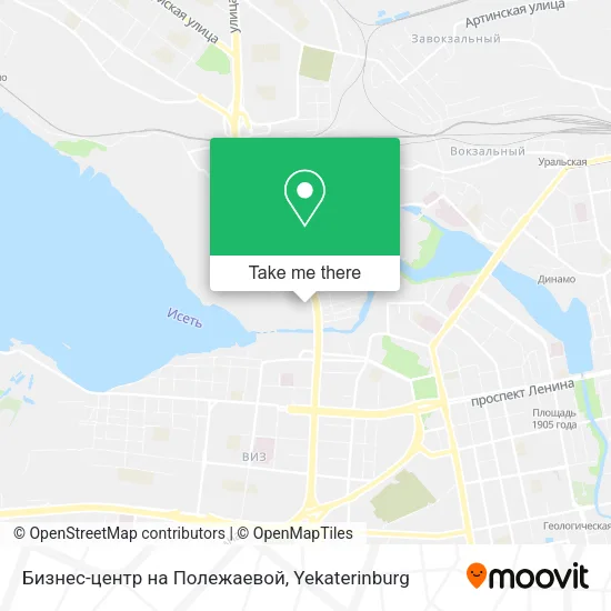 Бизнес-центр на Полежаевой map