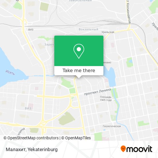 Малахит map