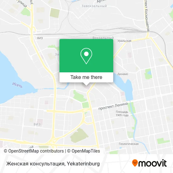 Женская консультация map