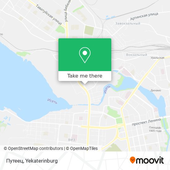 Путеец map