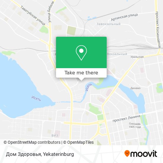 Дом Здоровья map