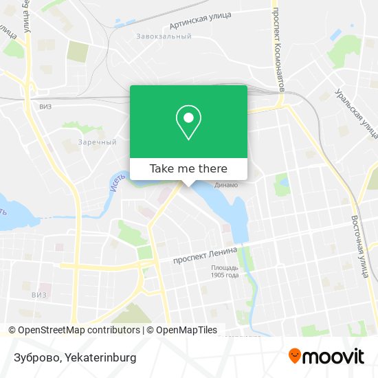 Зуброво map