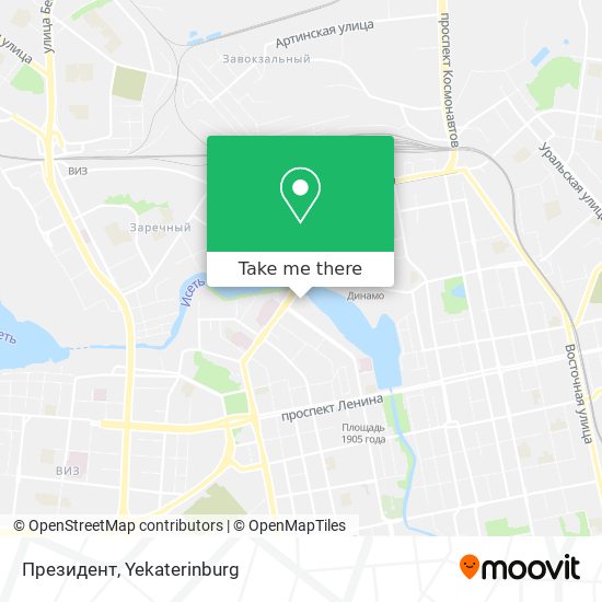 Президент map