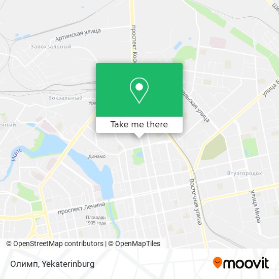 Олимп map