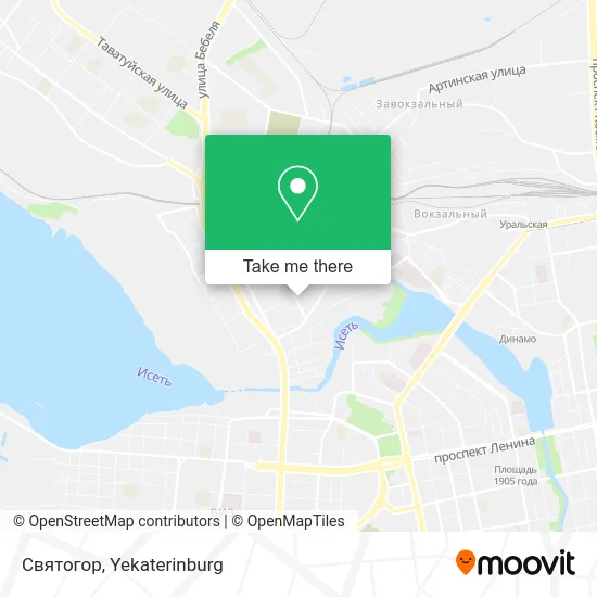 Святогор map