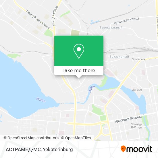 АСТРАМЕД-МС map