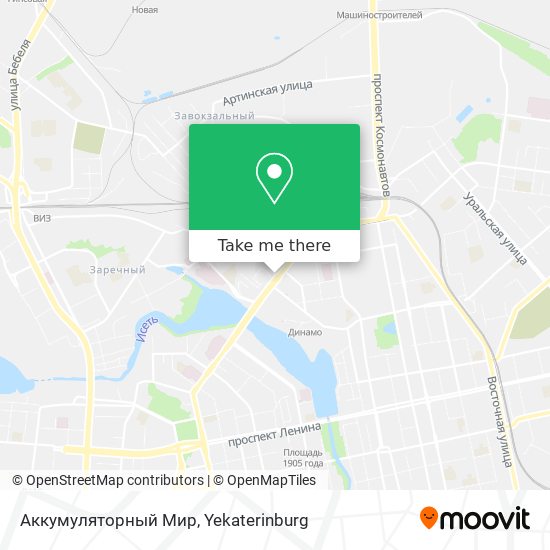 Аккумуляторный Мир map