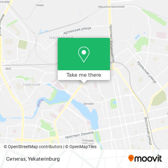 Ситигаз map