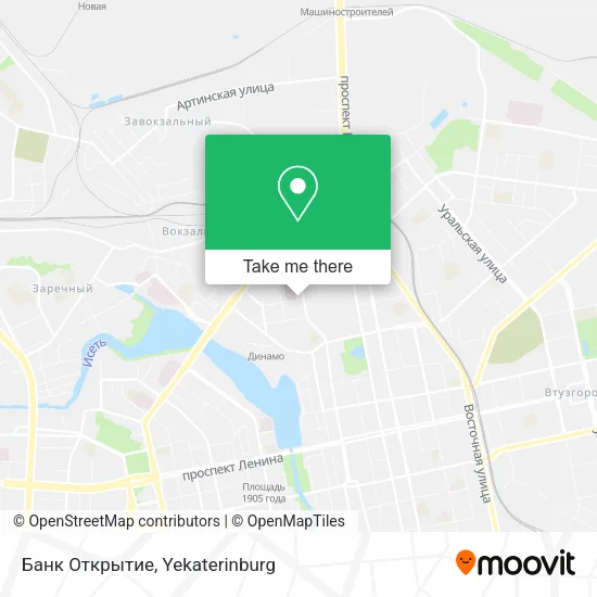 Банк Открытие map