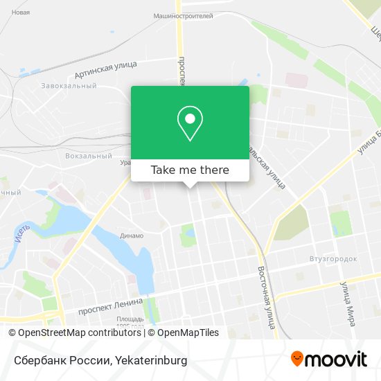 Сбербанк России map