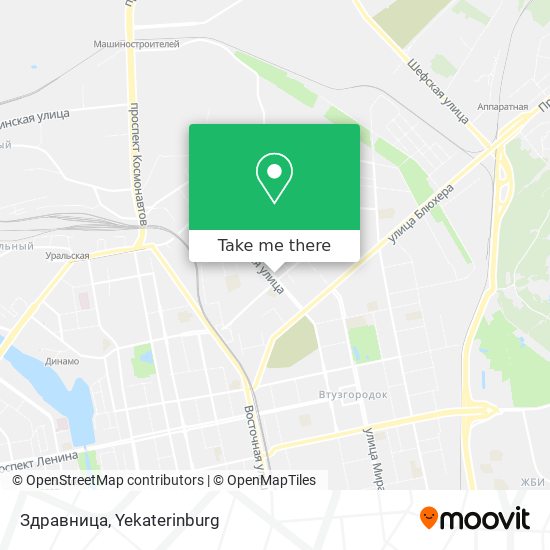 Здравница map