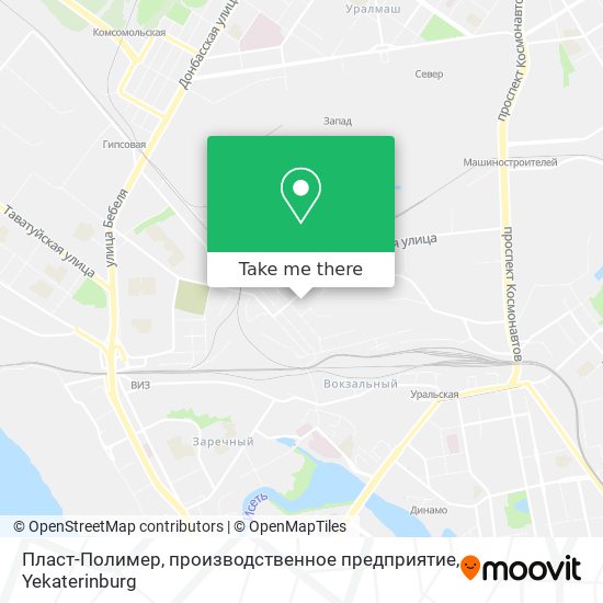 Пласт-Полимер, производственное предприятие map