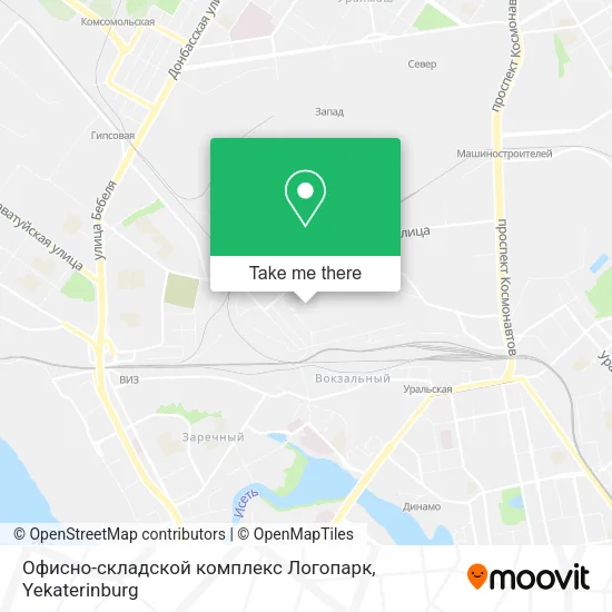 Офисно-складской комплекс Логопарк map