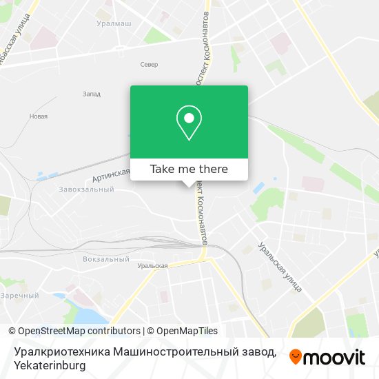 Уралкриотехника Машиностроительный завод map