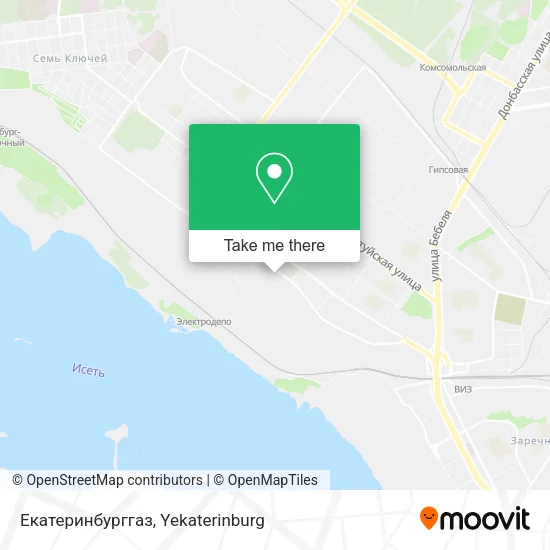 Екатеринбурггаз map